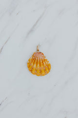 Wings Hawaii Sunrise Shell Necklace Charms in 14k gold-filled. Authentic Hawaiian Sunrise seashells. Fine jewelry handmade in Maui. Real shell jewelry made in Hawaii by local artisans.  thumbnail