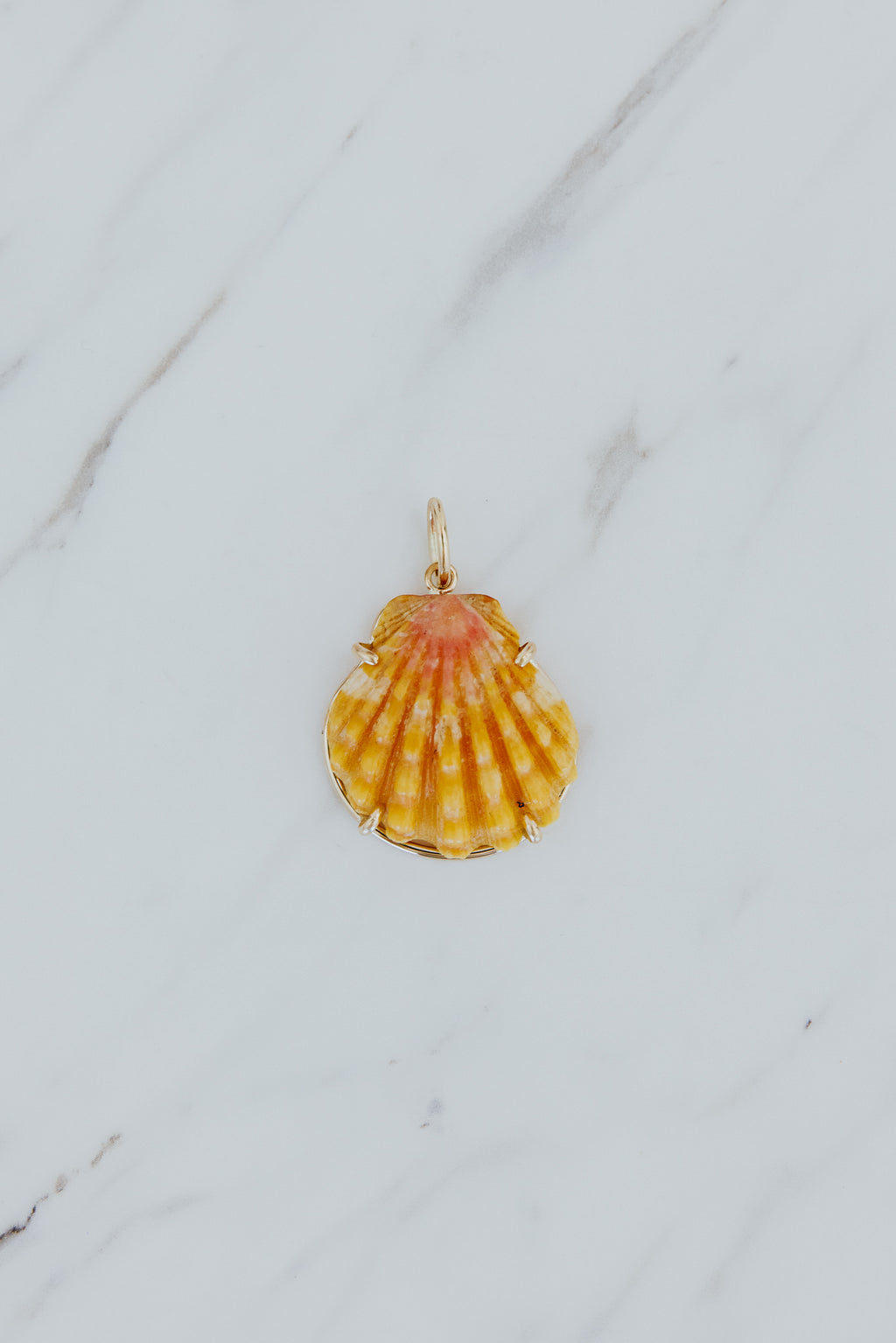 Wings Hawaii Sunrise Shell Necklace Charms in 14k gold-filled. Authentic Hawaiian Sunrise seashells. Fine jewelry handmade in Maui. Real shell jewelry made in Hawaii by local artisans. 