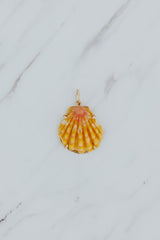 Wings Hawaii Sunrise Shell Necklace Charms in 14k gold-filled. Authentic Hawaiian Sunrise seashells. Fine jewelry handmade in Maui. Real shell jewelry made in Hawaii by local artisans.  thumbnail