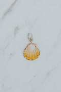 Necklace Charm - Sunrise Shell | 14k WG