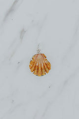 wings hawaii sunrise shell necklace charm in sterling silver
