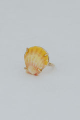 Prong Set Sunrise Shell Ring - GF thumbnail