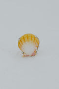 Prong Set Sunrise Shell Ring - SS