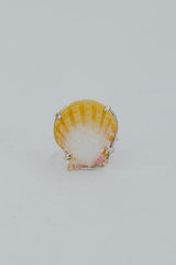 Prong Set Sunrise Shell Ring - SS thumbnail