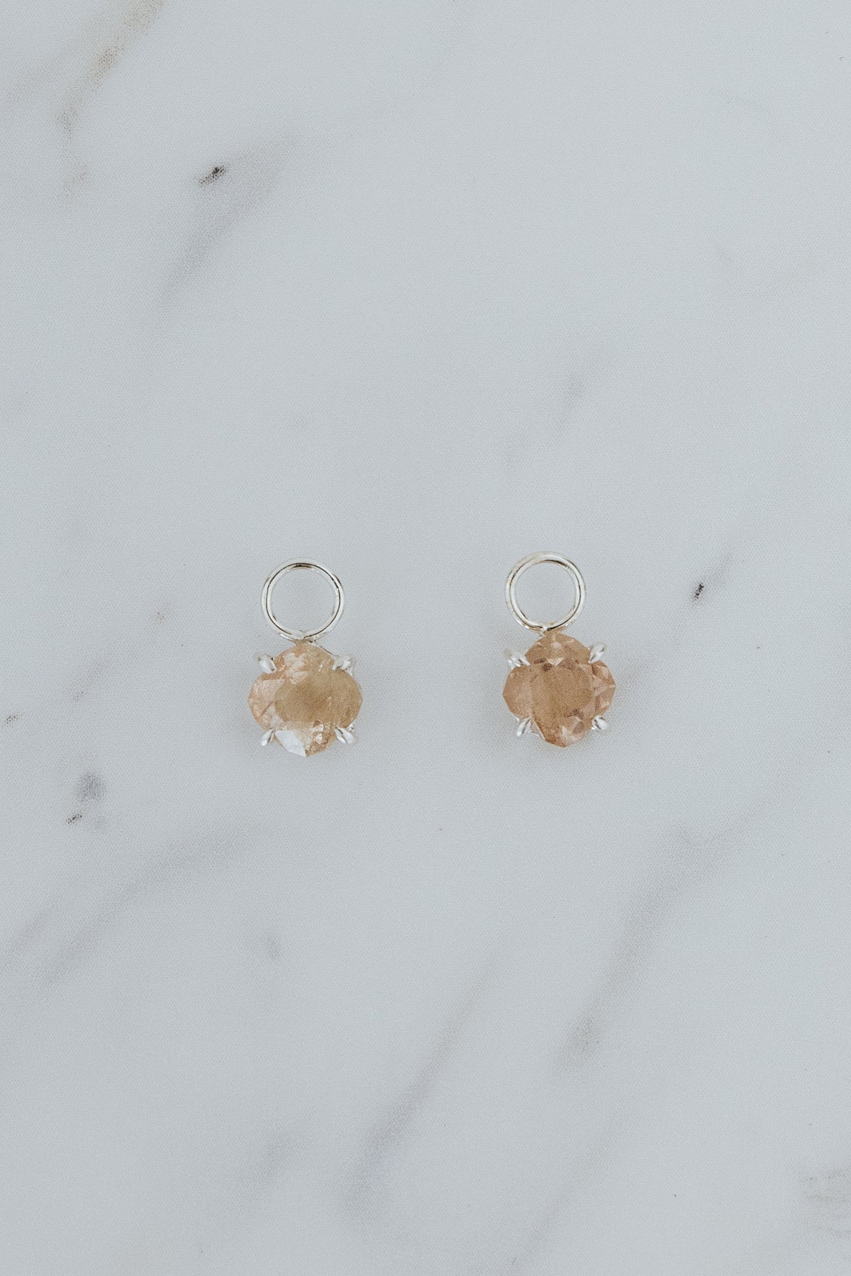 Stella Earring Charms - Sunstone | SS