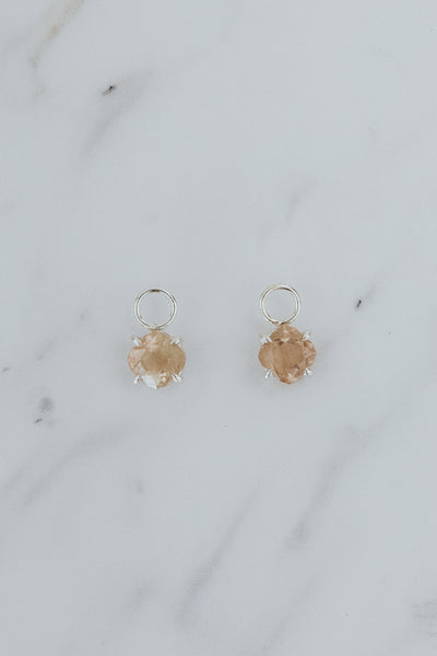 Stella Earring Charms - Sunstone | SS