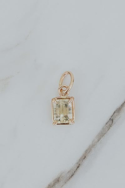 Gemstone Charm - Sunstone | GF