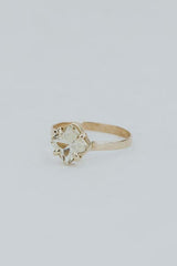 Prong Set Gemstone Ring - Sunstone | 14k thumbnail