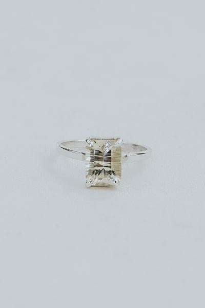Prong Set Sunstone Ring | SS