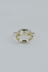 Wide Prong Set Gemstone Ring - Sunstone | Sterling Silver thumbnail