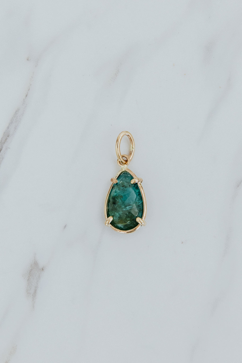 Necklace Charm - Apatite Teardrop | GF