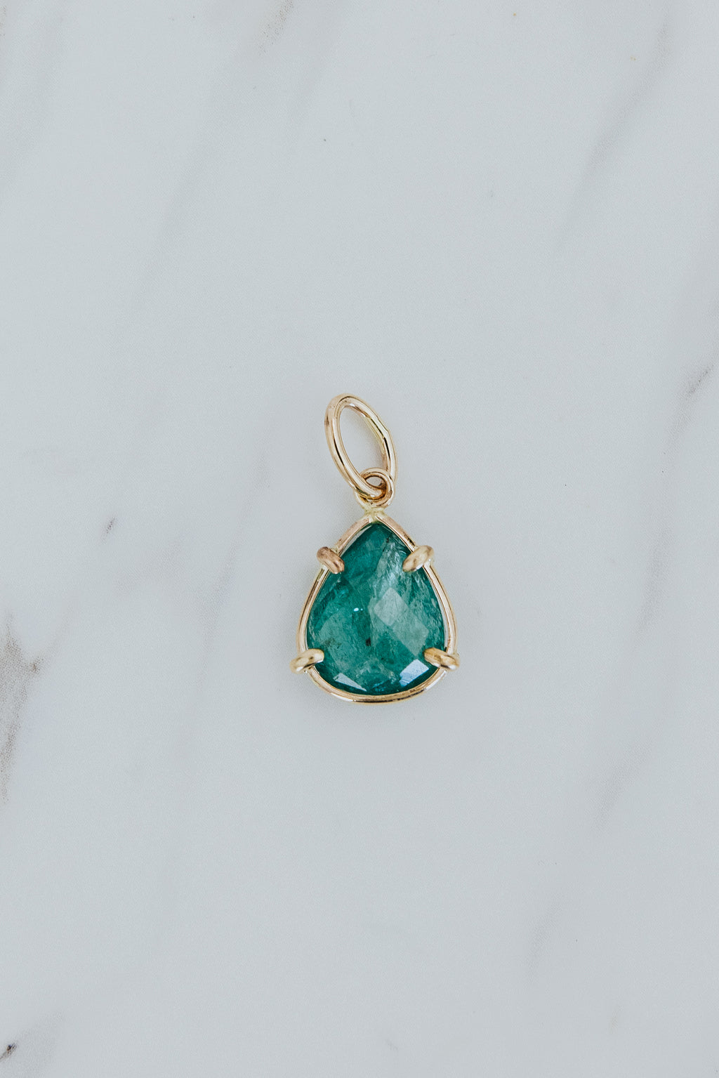 Necklace Charm - Apatite Teardrop | GF