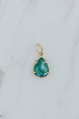 Necklace Charm - Apatite Teardrop | GF thumbnail