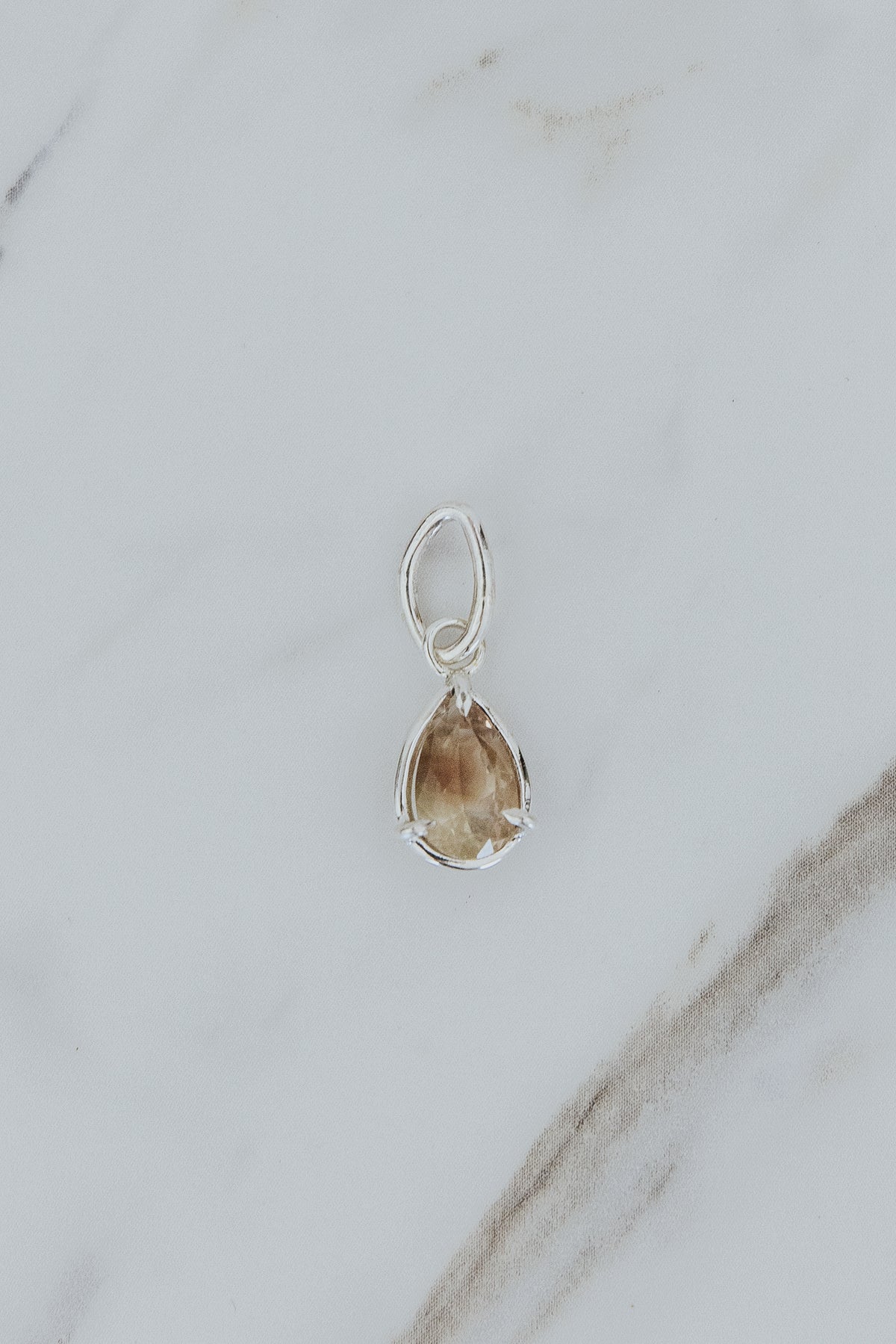 Necklace Charm - Sunstone | SS