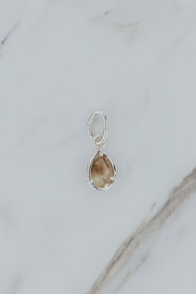 Necklace Charm - Sunstone | SS
