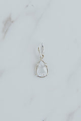 Wings Hawaii Zircon necklace charms in 14k gold-filled or sterling silver. Fine jewelry handcrafted in Maui.  thumbnail