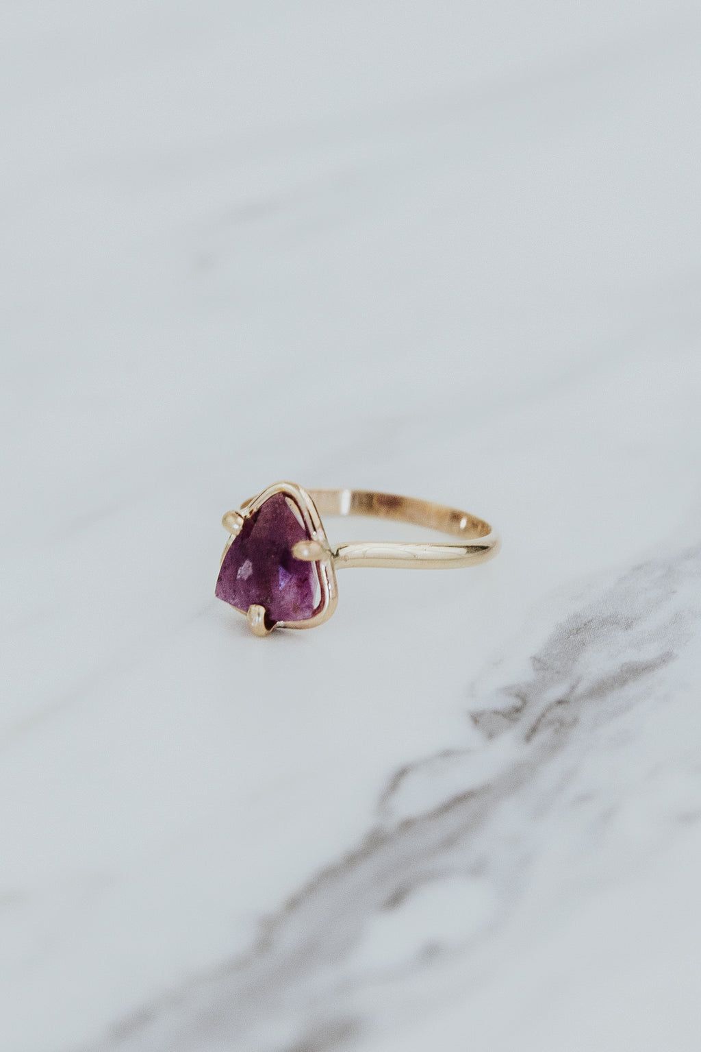 Prong Set Rings - Ruby