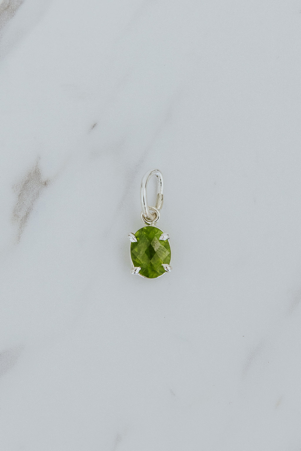 Necklace Charm - Vesuvianite Garnet | SS