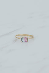 Astra Ring - Watermelon Tourmaline | 14k