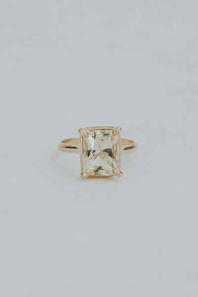 Prong Set Ring - Feldspar | GF