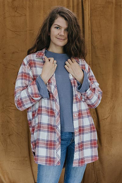Boyfriend Flannel - V
