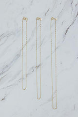 Rectangle Link Chain Necklace | GF thumbnail