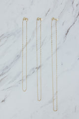 Rectangle Link Chain Necklace | GF thumbnail