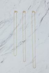 Chain Necklace - Rectangle Link | GF