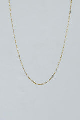 Rectangle Link Chain Necklace | GF thumbnail