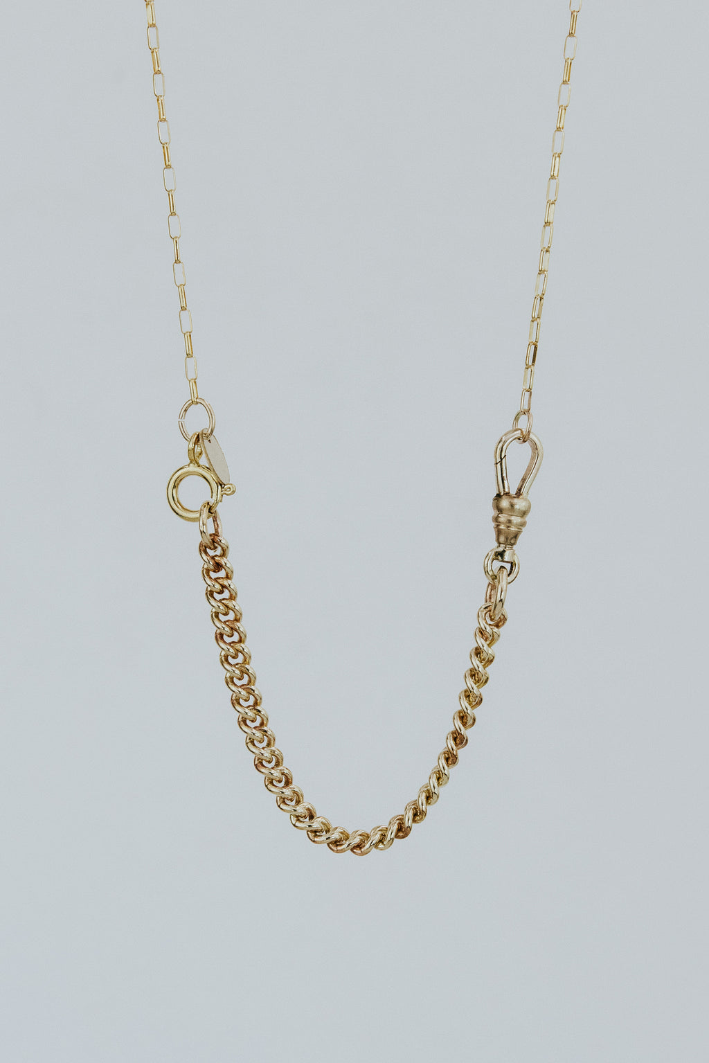 Rectangle Link Chain Necklace | GF