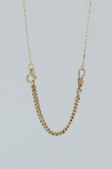 Rectangle Link Chain Necklace | GF thumbnail