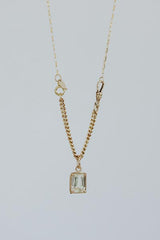 Rectangle Link Chain Necklace | GF thumbnail