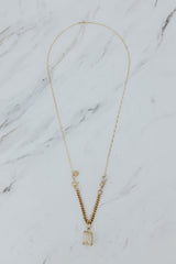 Rectangle Link Chain Necklace | GF thumbnail