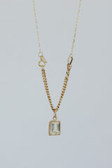 Rectangle Link Chain Necklace | GF thumbnail