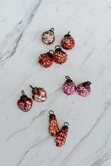 Vintage Revival Glass Ornaments - Red thumbnail