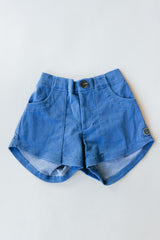 Retro Pocket Shorts - Stretch Denim thumbnail