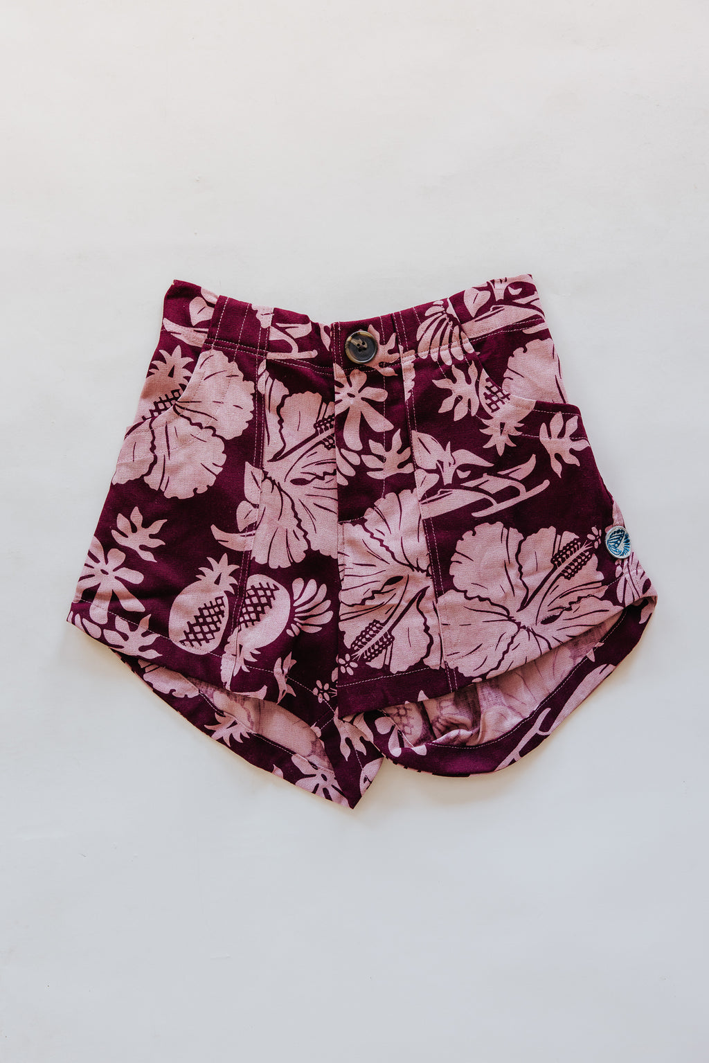 Retro Pocket Shorts - Hana Garden
