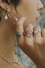 Forever Sunrise Shell Ring thumbnail