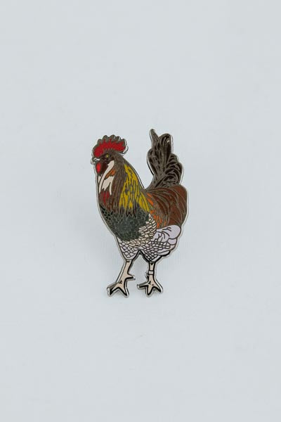 Enamel Pin - Rooster