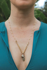 Necklace Charm - Green Sapphire | GF thumbnail
