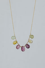 Sapphire Crown Jewels Necklace