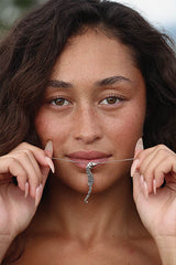 Seahorse Diamond Eye Necklace
