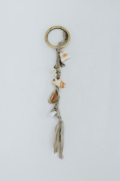 Wings Hawaii shell bag charm keychain 