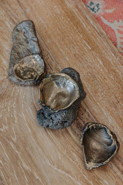 Bronze Shell Jewelry Dishes