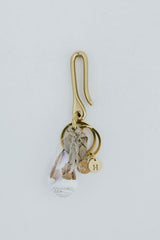 Fishermans Hook, Shell & Silk Keychain thumbnail