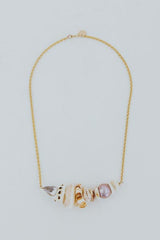 Shell Lei Choker - Pink Freshwater Pearl 1 thumbnail