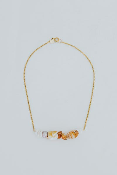 Wings Hawaii shell lei choker necklace 