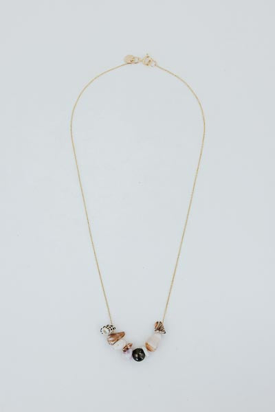 Shell Lei Slider Necklace - Petite