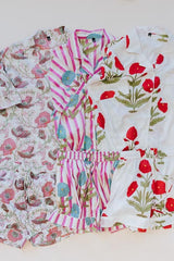 Block Print Pajama Sets - Short Sleeve thumbnail