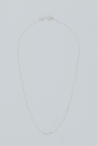 Single Stone Necklace - Freshwater Pearl